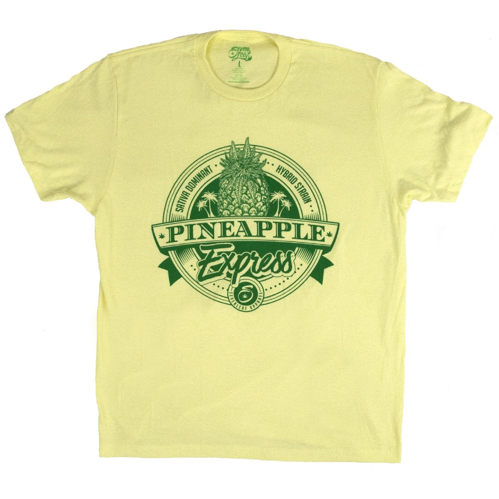 Pineapple Express Strain Yellow T-Shirt