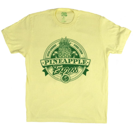 Pineapple Express Strain Yellow T-Shirt