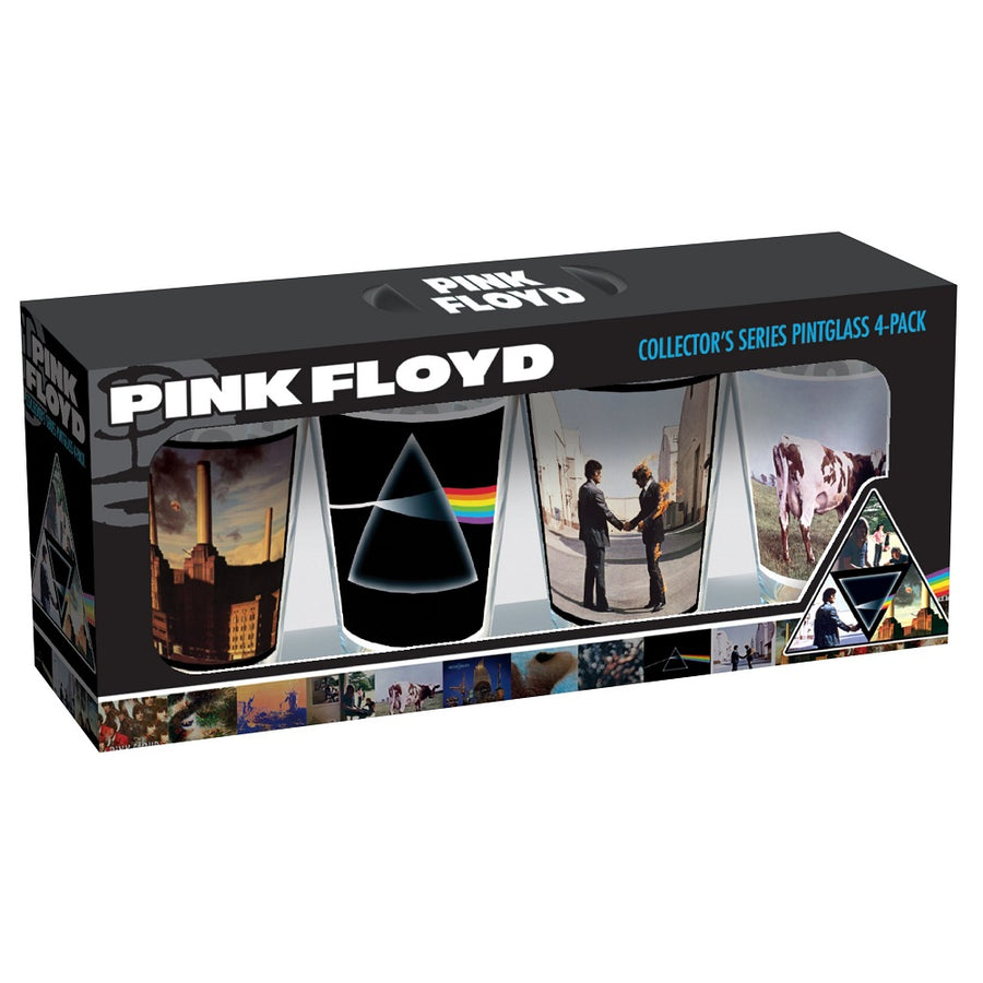 Pink Floyd Album Covers Pint 4 pack