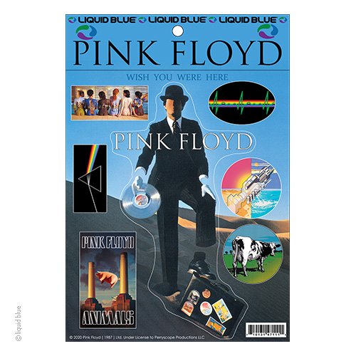 Pink Floyd Invisible Man Sticker Set - SALE