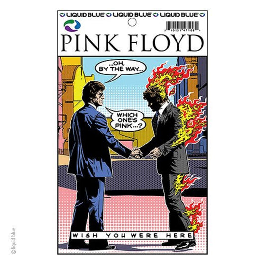 Pink Floyd Wish You Were Here Pop Art Sticker