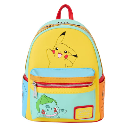 Loungefly Pokémon Color Block Starters Mini Backpack SALE