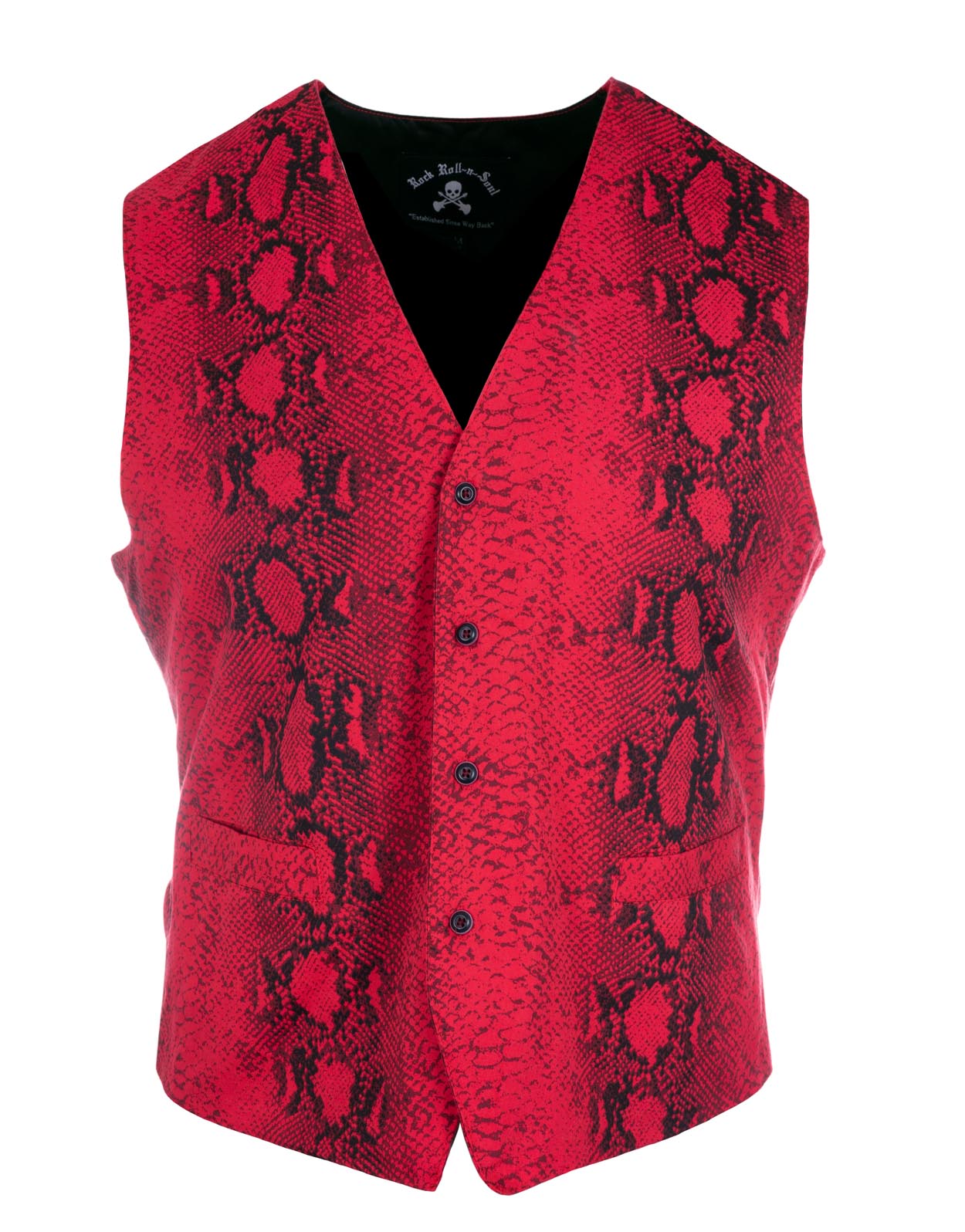 Lizard King Vest Red