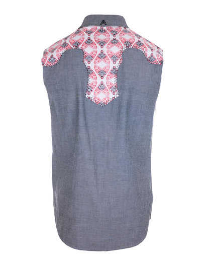 Sleeveless Fly on the Side