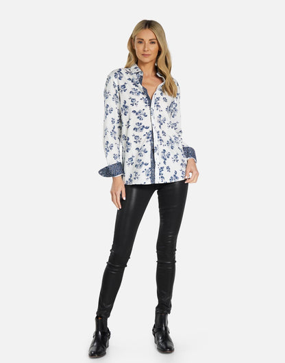 Torry Flower Well Boyfriend Shirt