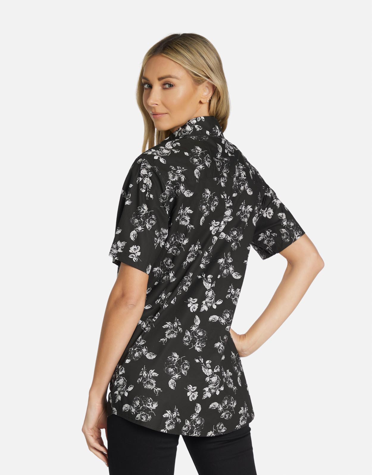 Joey Flower Well Boyfriend Shirt