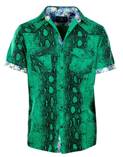 S/S Lizard King Green