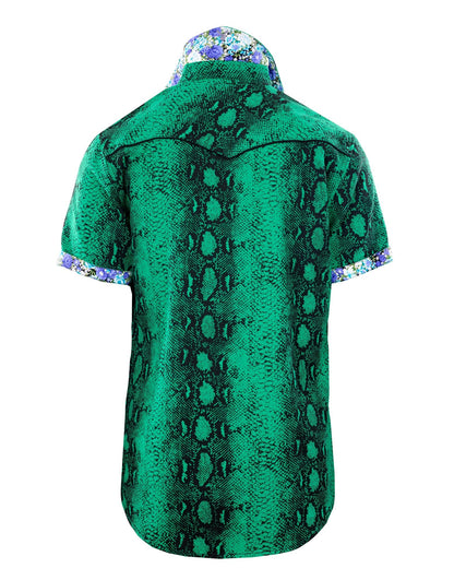 S/S Lizard King Green