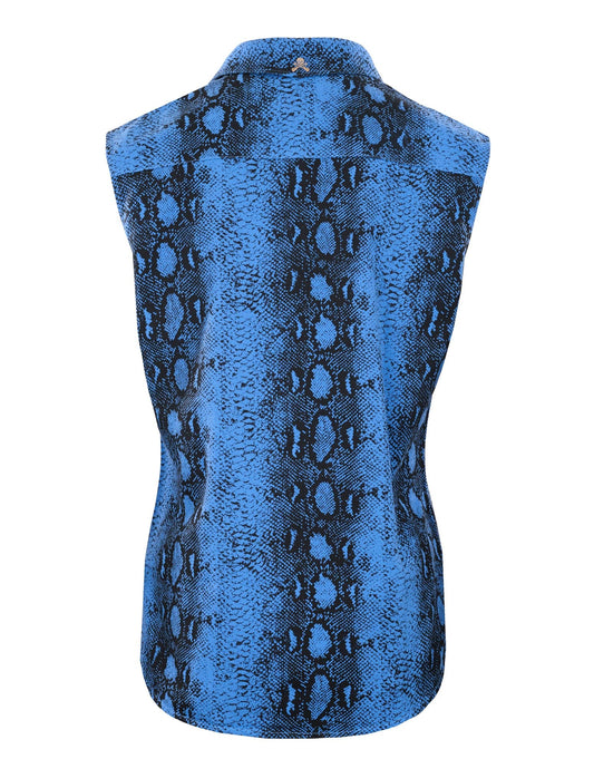 Sleeveless Lizard King Blue