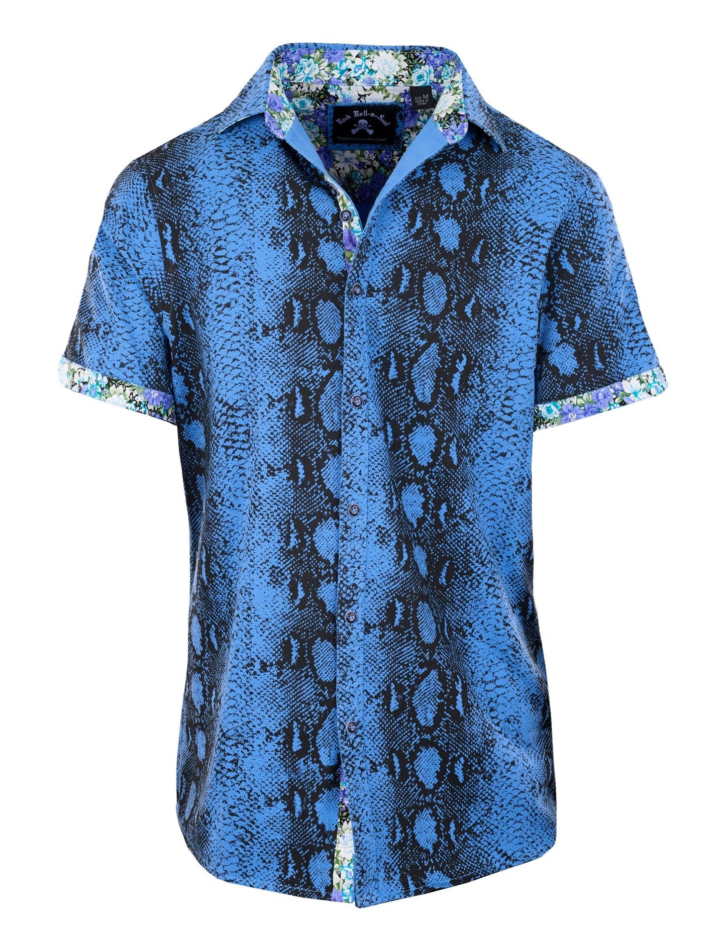 S/S Lizard King Blue