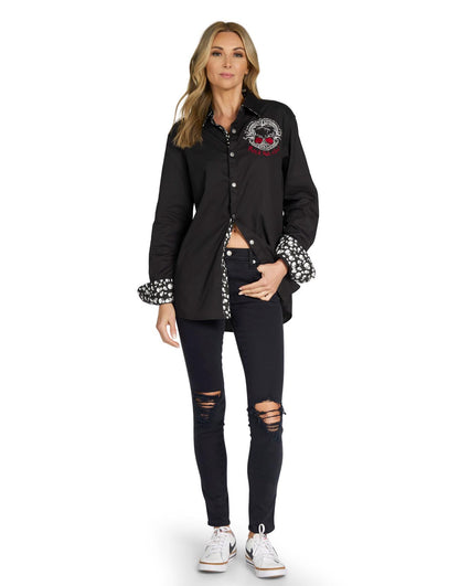 Torry Time is Running Out Boyfriend Shirt