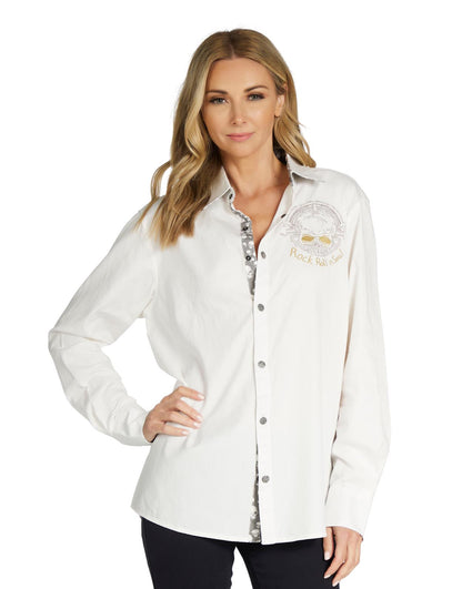 Torry Time is Running Out Boyfriend Shirt