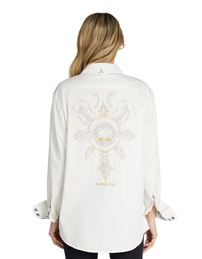 Torry Time is Running Out Boyfriend Shirt
