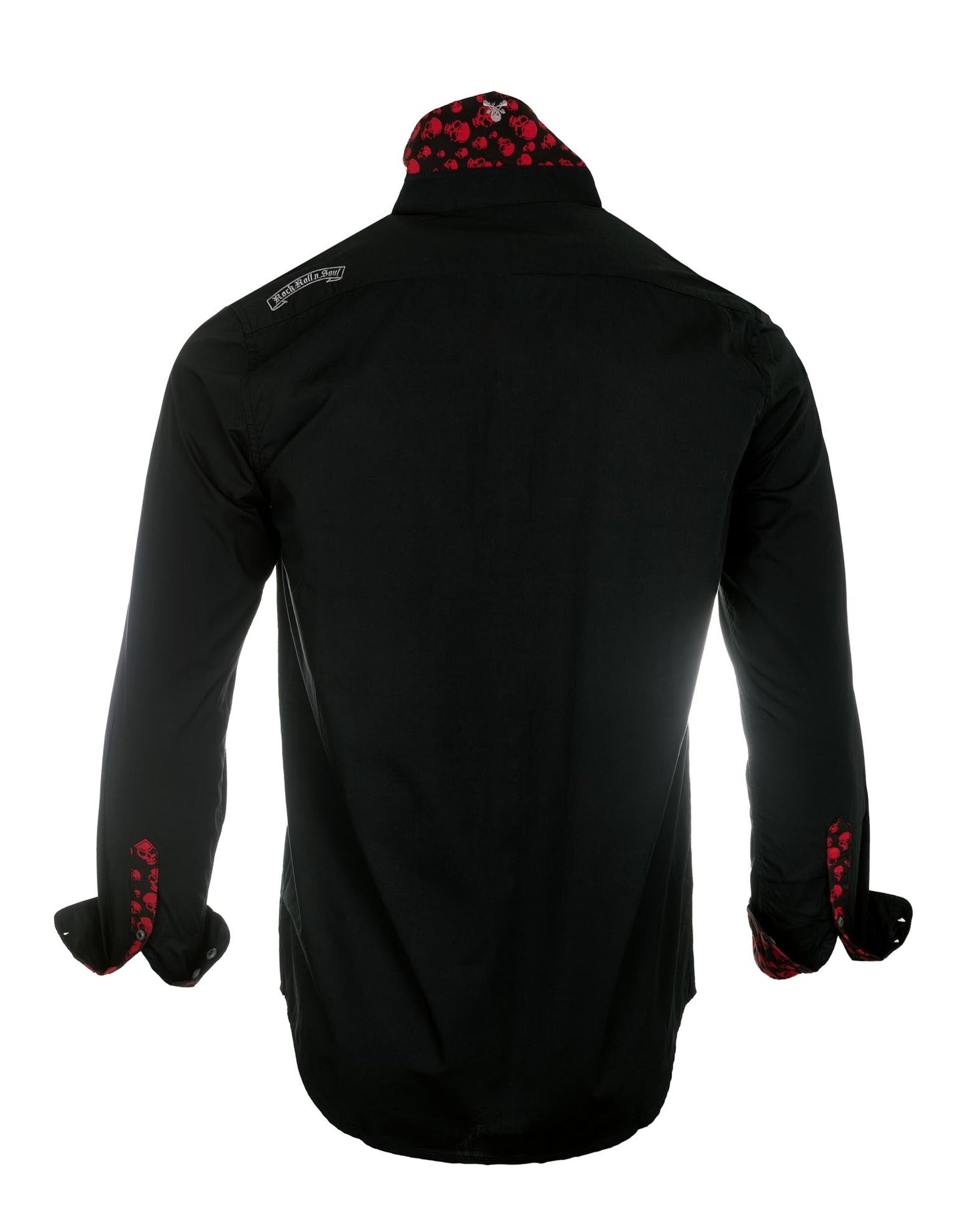 Smoking Skull Black