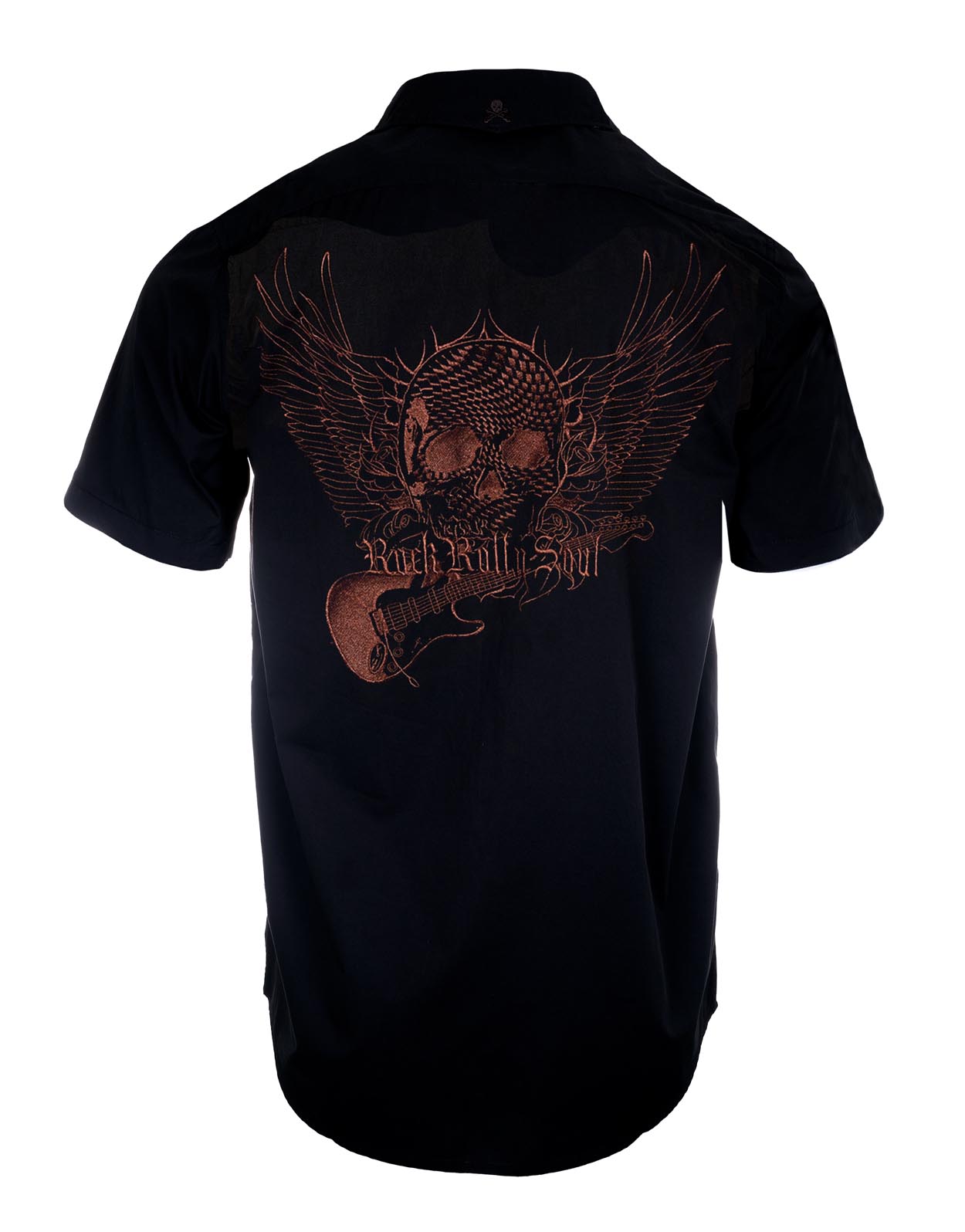 S/S Flying Skull & Guitar