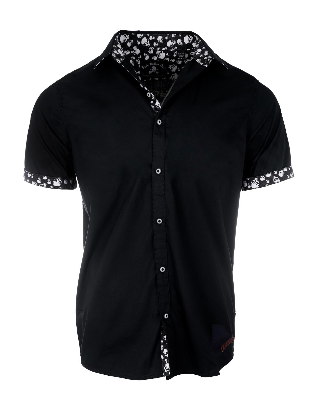 S/S Flying Skull & Guitar