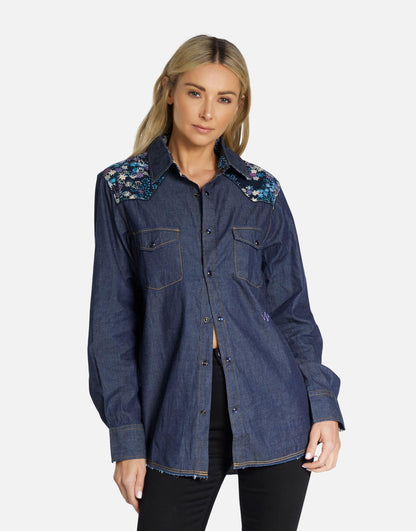 Torry Black Dog Boyfriend Shirt