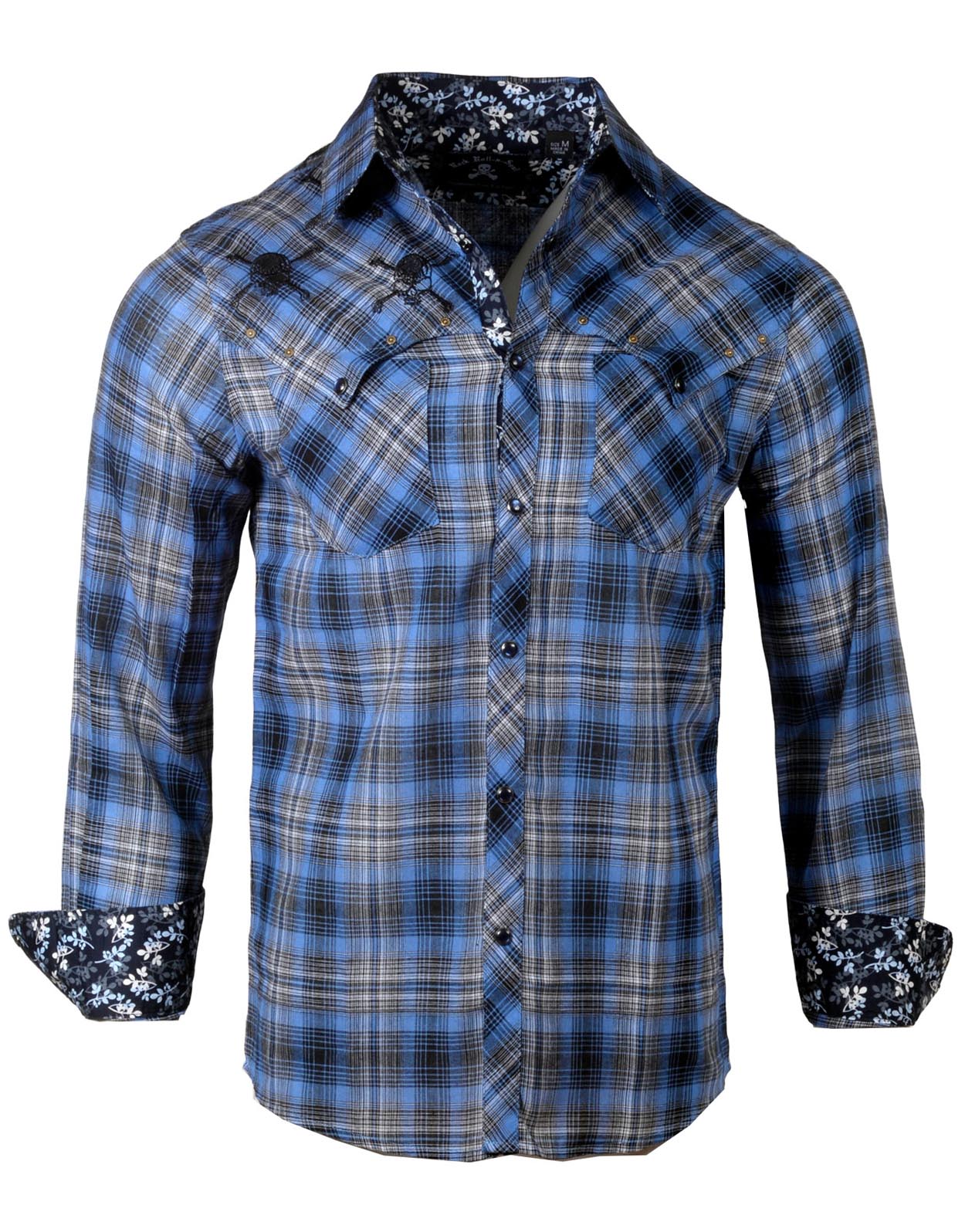 Blue on Black