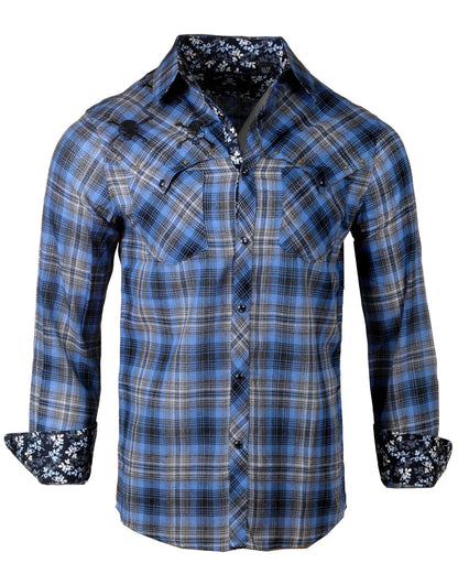 Blue on Black