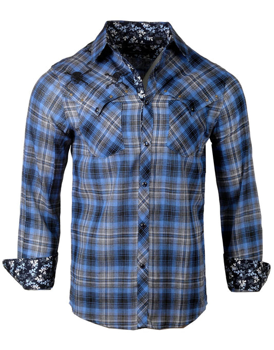 Blue on Black