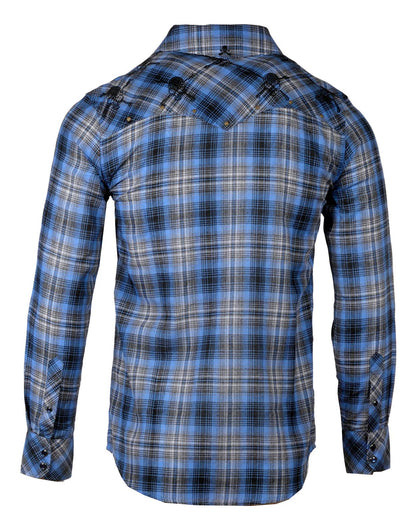 Blue on Black