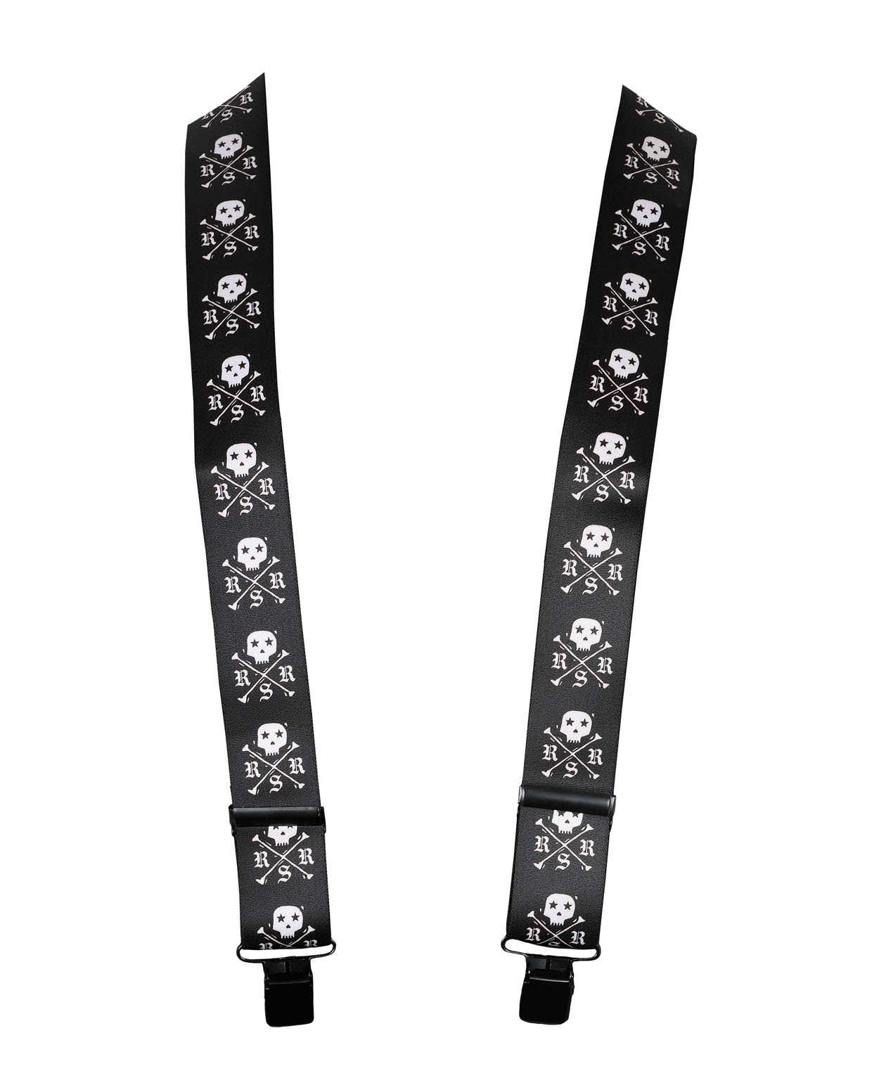 Iconic Skull X Bones Suspenders