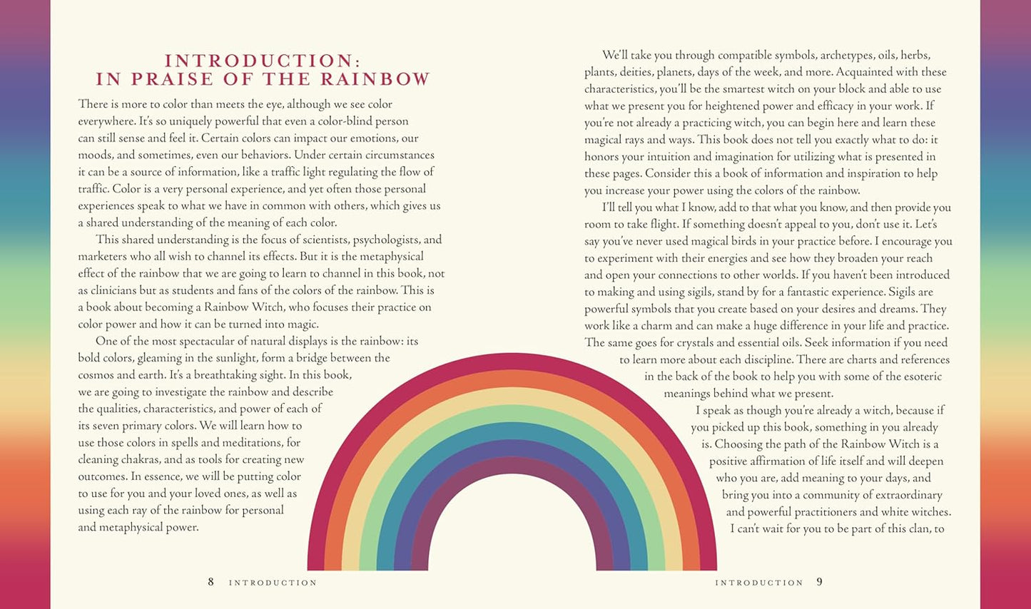 The Rainbow Witch Book