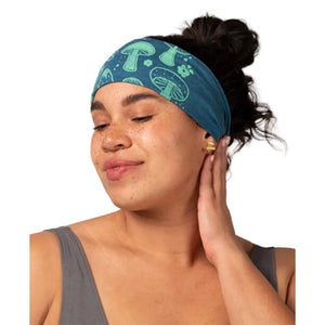 Retro Mushrooms Boho Headband