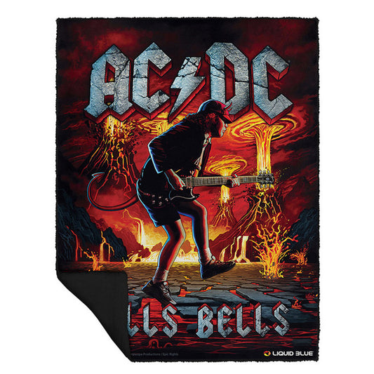 Rock Eruption Fleece Throw Blanket