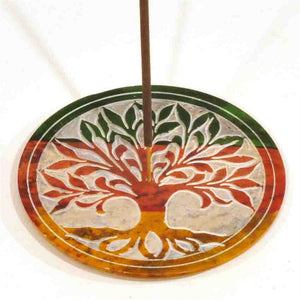 Round Tree of Life Incense Burner SALE
