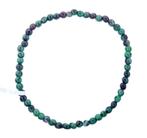 Ruby Zoisite Bracelet - 4mm