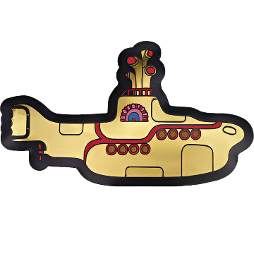 The Beatles Yellow Submarine Metal Sicker