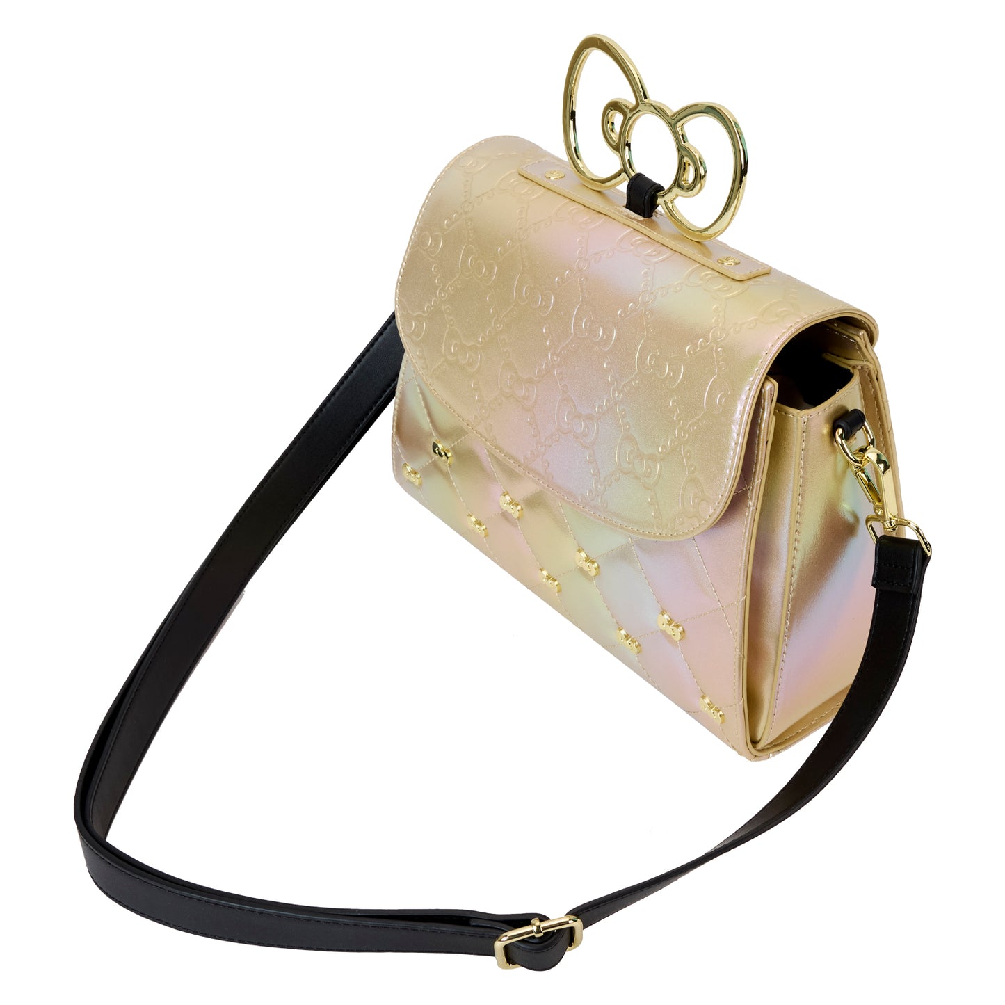Loungefly Sanrio 50th Anniversary Metallic Gold Crossbody SALE
