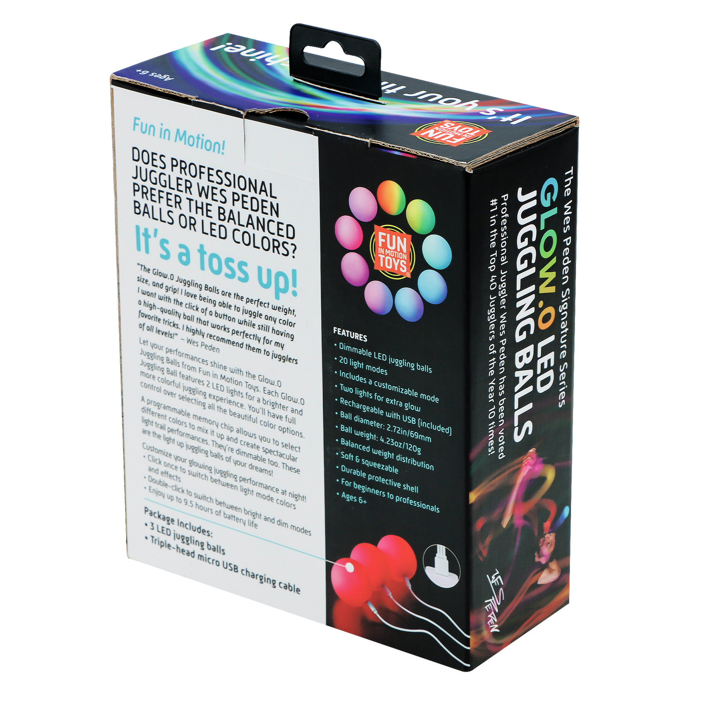 Glow.0 Juggling Balls Set