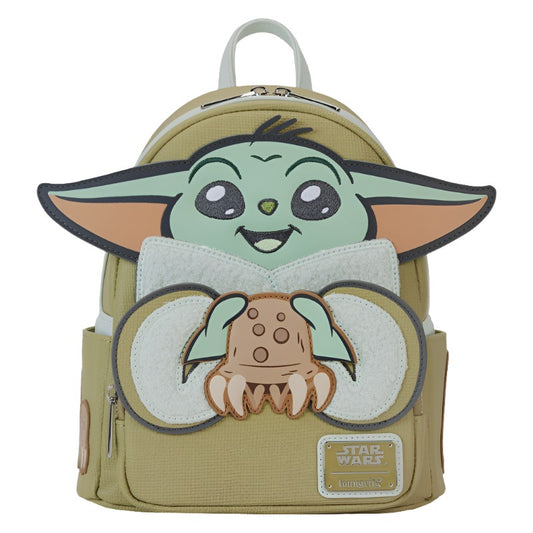 Loungefly The Mandalorian Grogu & Crabbies Cosplay Mini Backpack SALE