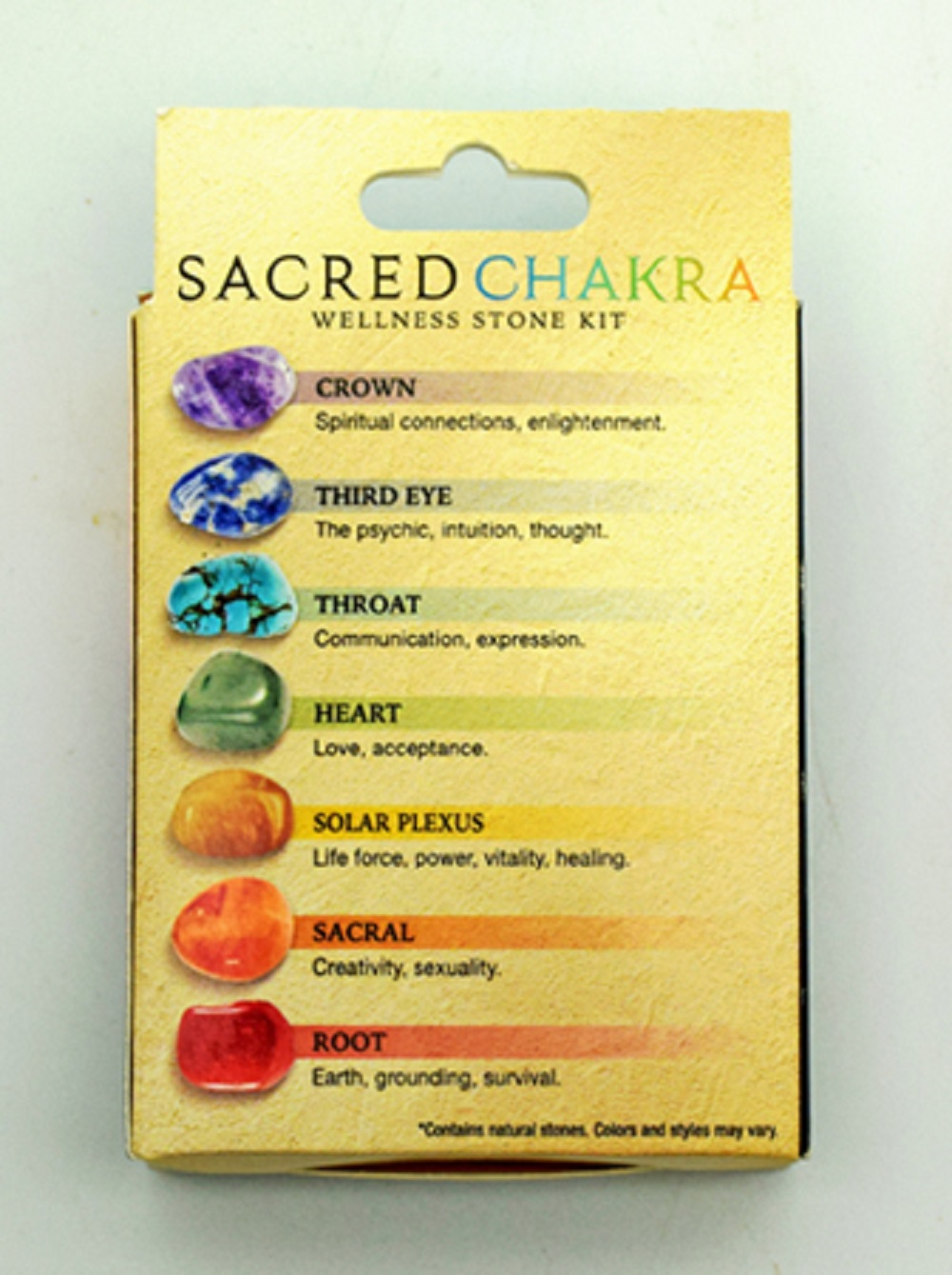 Sacred Chakra Wellness Stone Kit - Small SALE