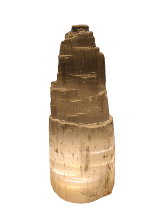 Selenite Lamp Medium SALE