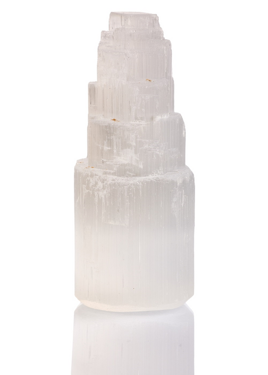 Selenite Lamp Medium SALE