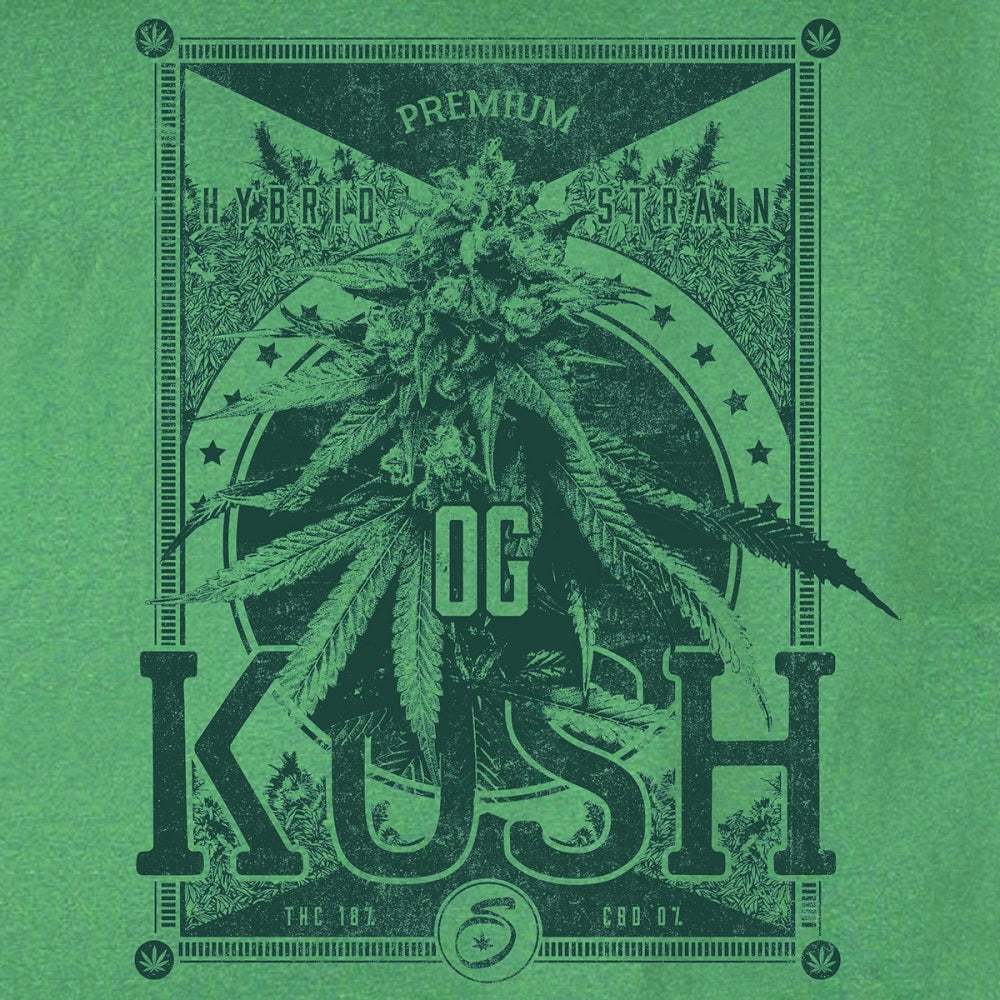 Seven Leaf OG Kush Strain T-shirt