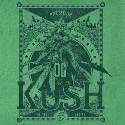 Seven Leaf OG Kush Strain T-shirt