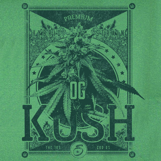 Seven Leaf OG Kush Strain T-shirt