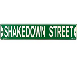 Shakedown Street Sign
