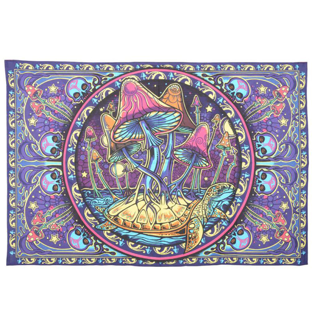 Single Mushroom Tapestry