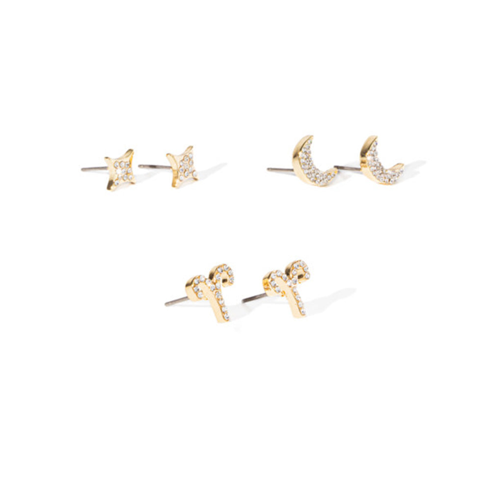 Soul Stacks Aries Star Sign Mix & Match Earring Stack