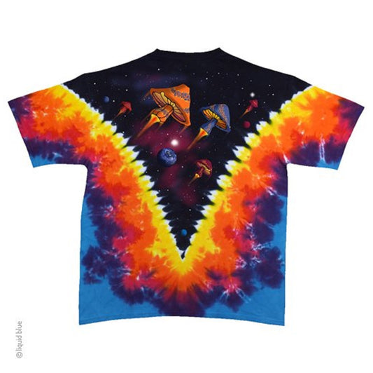 Space Shrooms Tie Dye T-Shirt