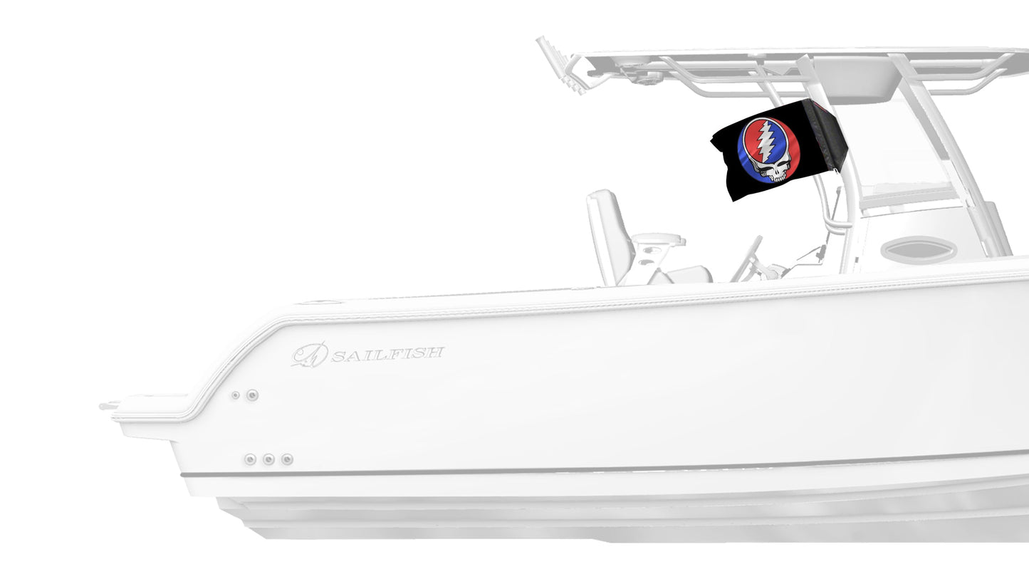 Grateful Dead 12"x18" Forever Wave Flag for Boats