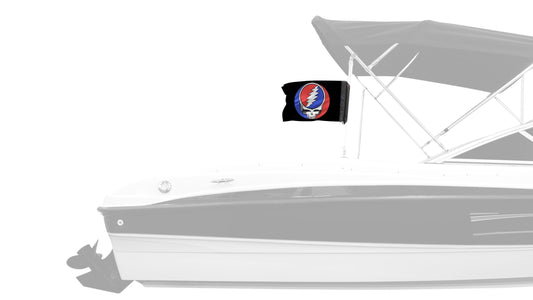 Grateful Dead 12"x18" Forever Wave Flag for Boats