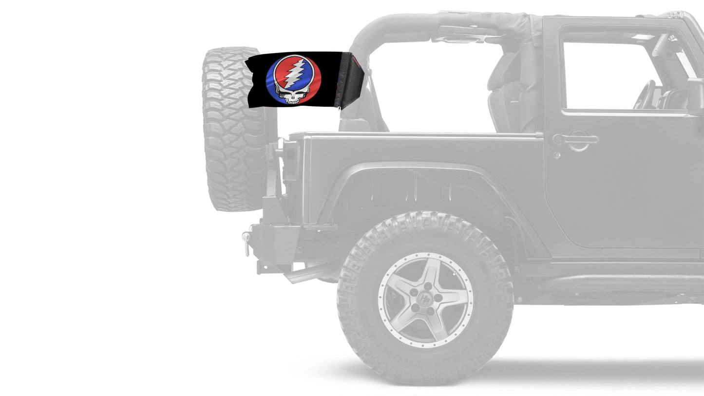 Grateful Dead 12"x18" Forever Wave Flag