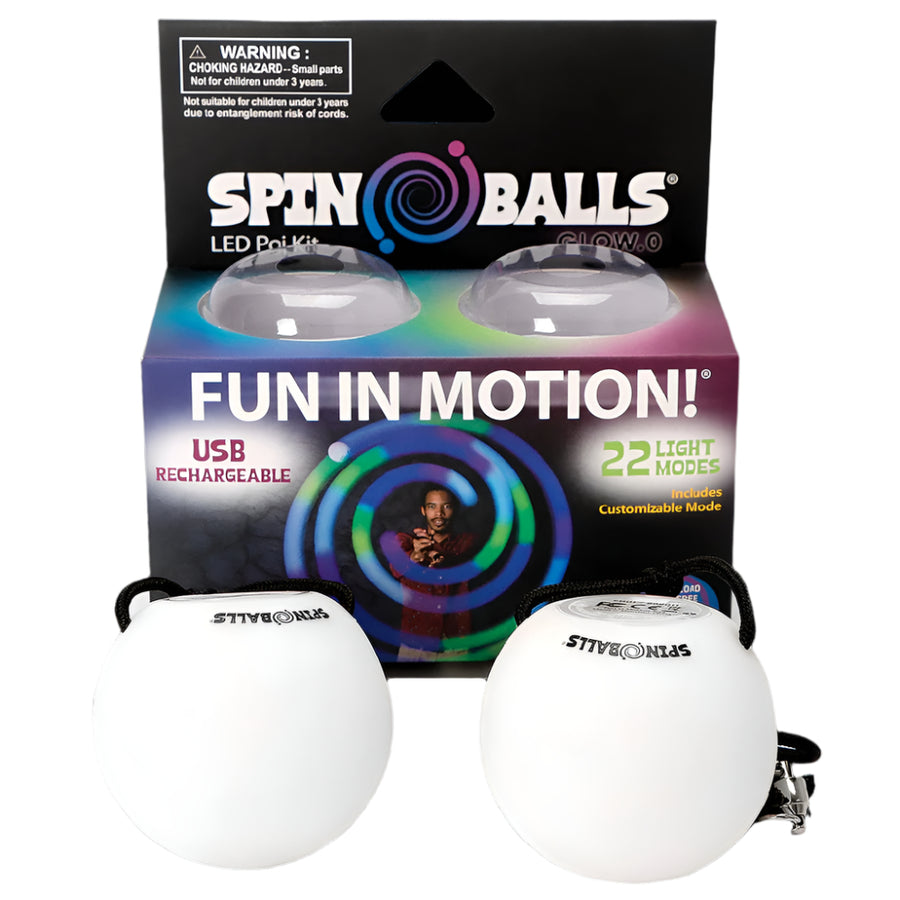 Spinballs LED Rechargeable Poi