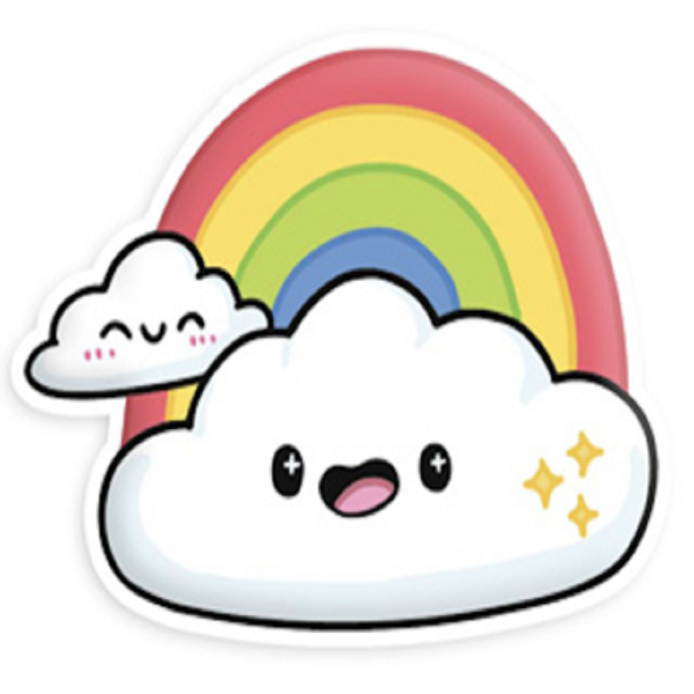 Squishable Rainbow Sticker - 3"